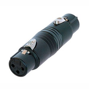 Переходник XLR - XLR Neutrik NA3FF-B