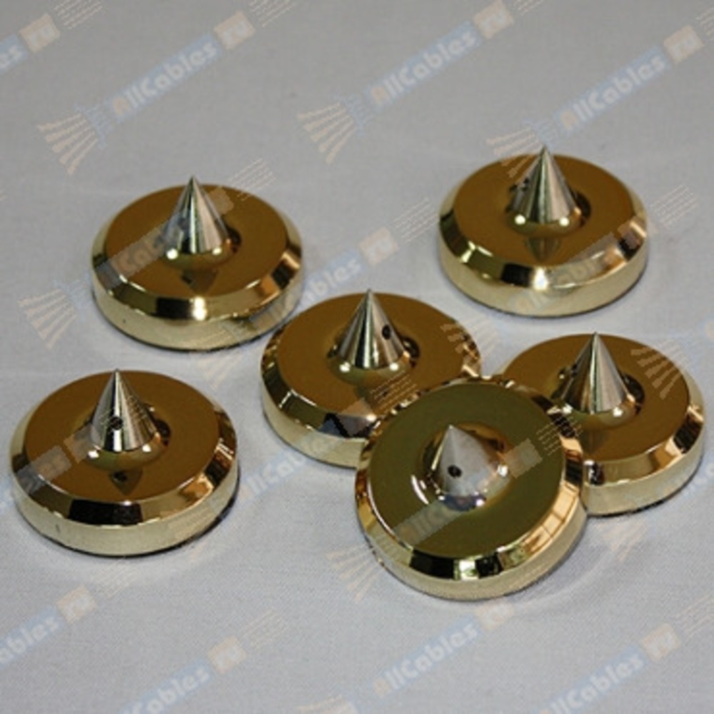 Шипы для аудиотехники Perfect Sound 80 320 Spikes Gold 36mm Set-6