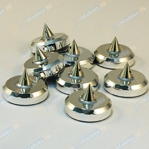 Шипы для аудиотехники Perfect Sound 80 308 Spikes Silver 36mm Set-8
