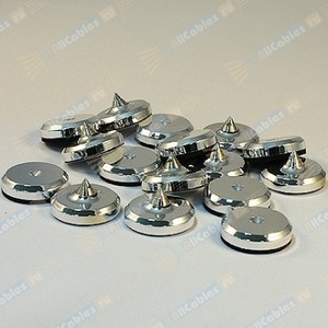 Шипы для аудиотехники Perfect Sound 80 608 Spikes + Discs Silver 30mm Set-8