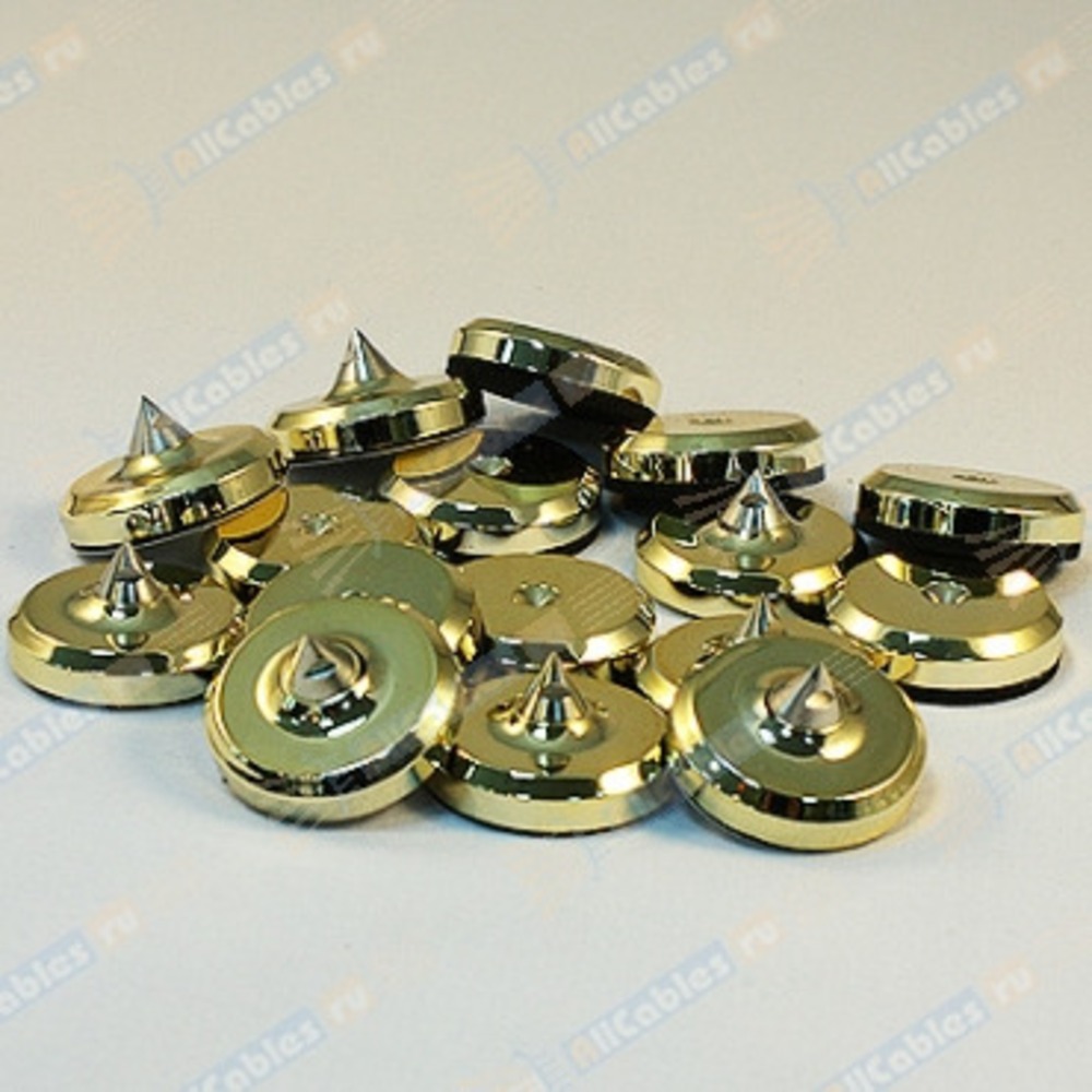 Шипы для аудиотехники Perfect Sound 80 628 Spikes + Discs Gold 30mm Set-8