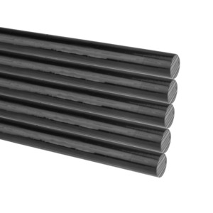 Стержни клеевые Rexant 09-1104 7 мм, 200 мм, черные (10 шт./уп.)