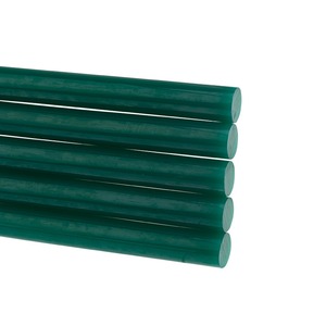 Стержни клеевые Rexant 09-1228 11 мм, 100 мм, зеленые (6 шт./уп.)