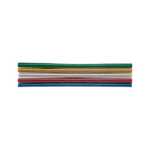 Стержни клеевые Rexant 09-1285 11 мм, 270 мм, цветные с блестками (10 шт./уп.)