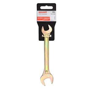 Ключ Rexant 12-5828-2 Ключ рожковый 13х17 мм, желтый цинк