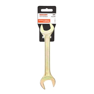 Ключ Rexant 12-5831-2 Ключ рожковый 19х22 мм, желтый цинк