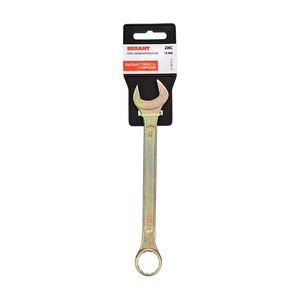 Ключ Rexant 12-5819-2 Ключ комбинированный 18 мм, желтый цинк