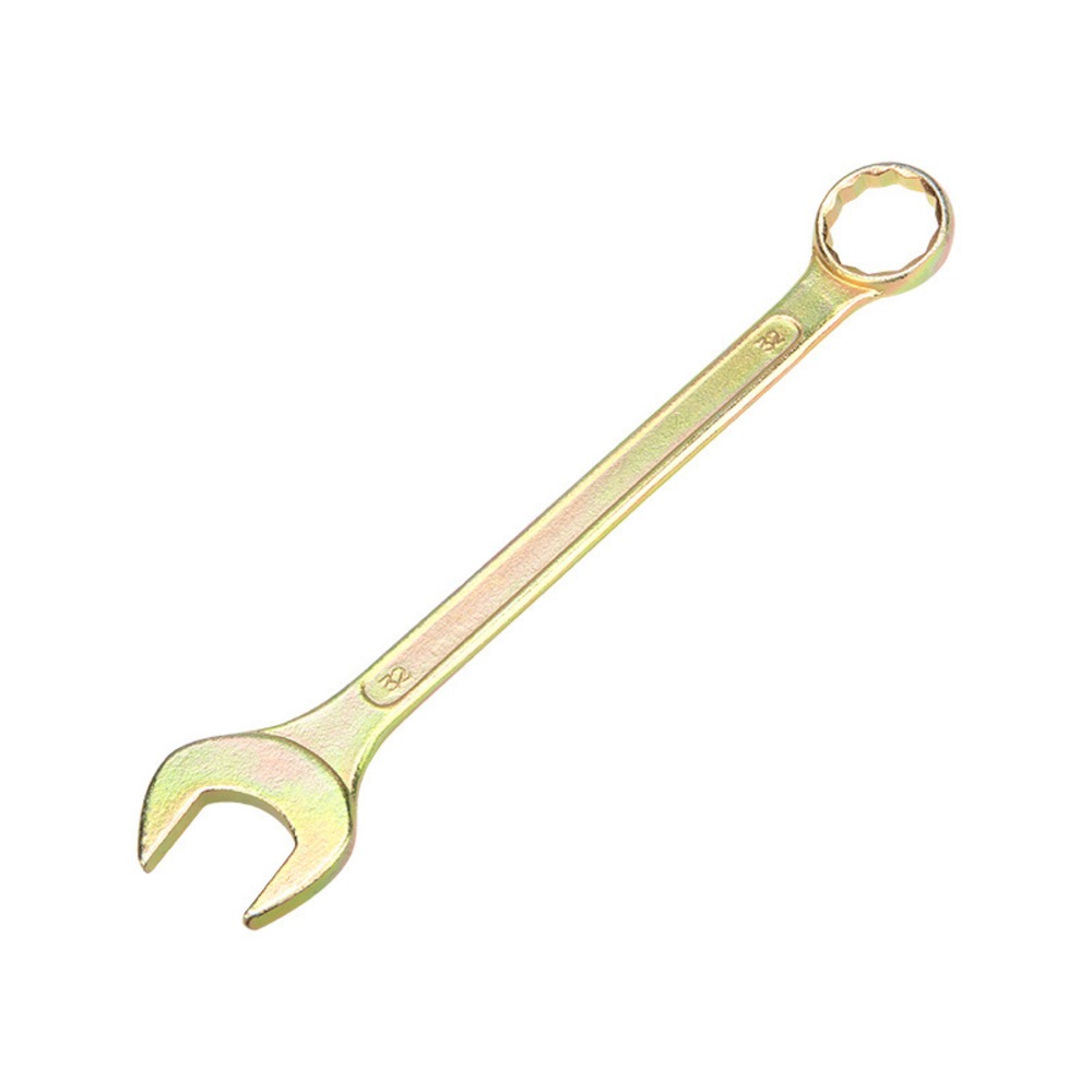 Ключ Rexant 12-5818-2 Ключ комбинированный 32 мм, желтый цинк
