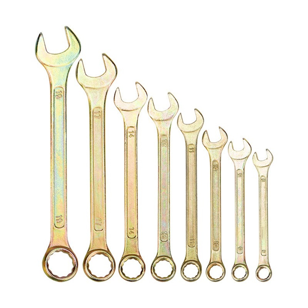 Ключ Rexant 12-5842-2 Набор ключей комбинированных (8-11, 13, 14, 17, 19 мм), 8 шт.