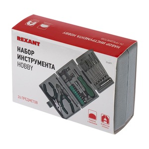 Набор инструментов Rexant 12-6071 HOBBY 26 предметов