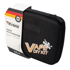 Набор инструментов для ремонта электронных сигарет Kranz KR-12-4779 12 предметов