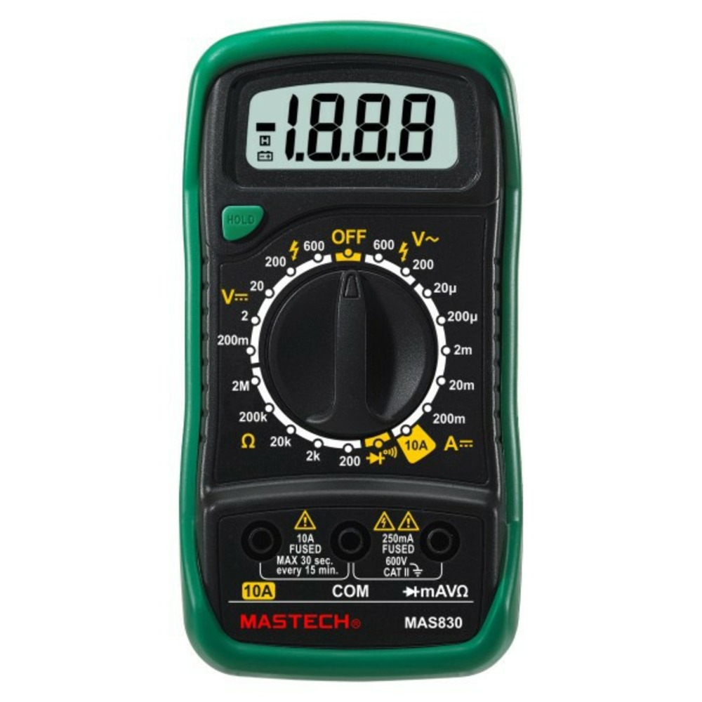 Портативный мультиметр MASTECH 13-2011 MAS830