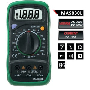 Портативный мультиметр MASTECH 13-2010 MAS830B