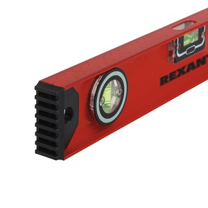 Уровень Rexant 12-9210 Уровень алюминиевый, 400 мм, 3 глазка