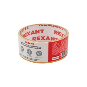 Двухсторонний скотч Rexant 09-6238 полипропиленовая основа, 38 мм, ролик 5 м (1 штука)