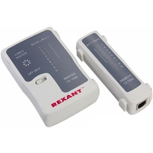 Тестер для проверки кабеля Rexant 12-1006 Тестер Кабеля RJ-45+RJ-11 (HT-C004) (TL-468)