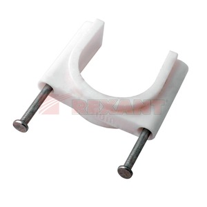 Крепёж кабеля Rexant 07-4032 Крепеж кабеля круглый 32мм (50 штук)