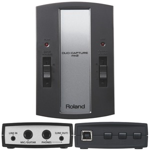 Внешняя звуковая карта с USB Roland DUO-CAPTURE MK2