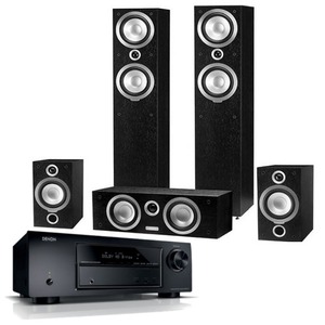 Домашний кинотеатр Tannoy Mercury V 5.0 dark walnut+Denon AVR-1713