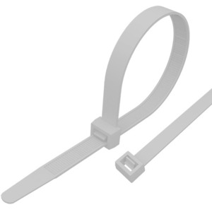 Хомут-стяжкa нeйлонoвая Rexant 07-0250-25 250x3,6 мм, белая, упаковка 25 шт.