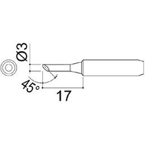 Жало для паяльника Element 900-MT-3C