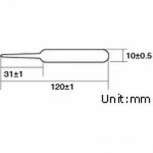 Пинцет ProsKit 1PK-102T прямой остроконечный