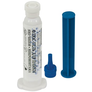 Флюс ПМ гель для SMD чипов и микромонтажа 12 мл