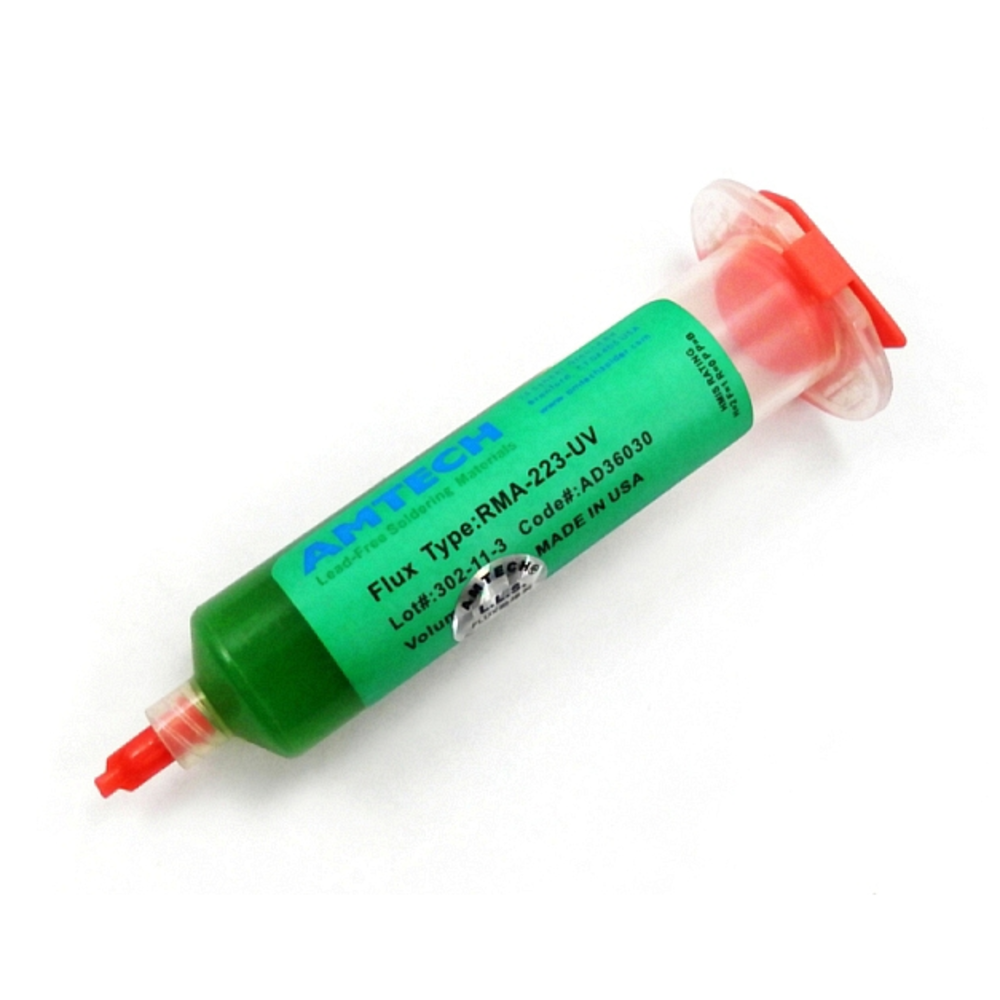Флюс Amtech RMA-223-UV, в шприце