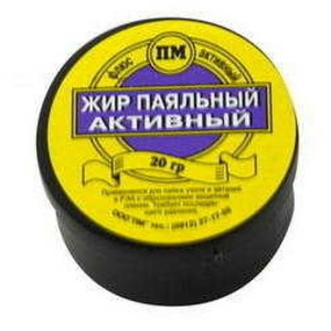 Флюс ПМ Жир паяльный активный на вазелине, 20 г