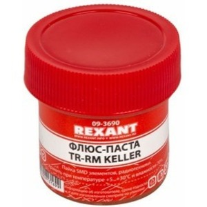 Флюс Rexant 09-3690 паста TR-RM KELLER, 20 мл