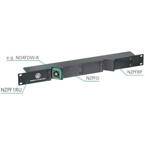 Переходная панель заглушка для разъемов D Neutrik NZPFBP