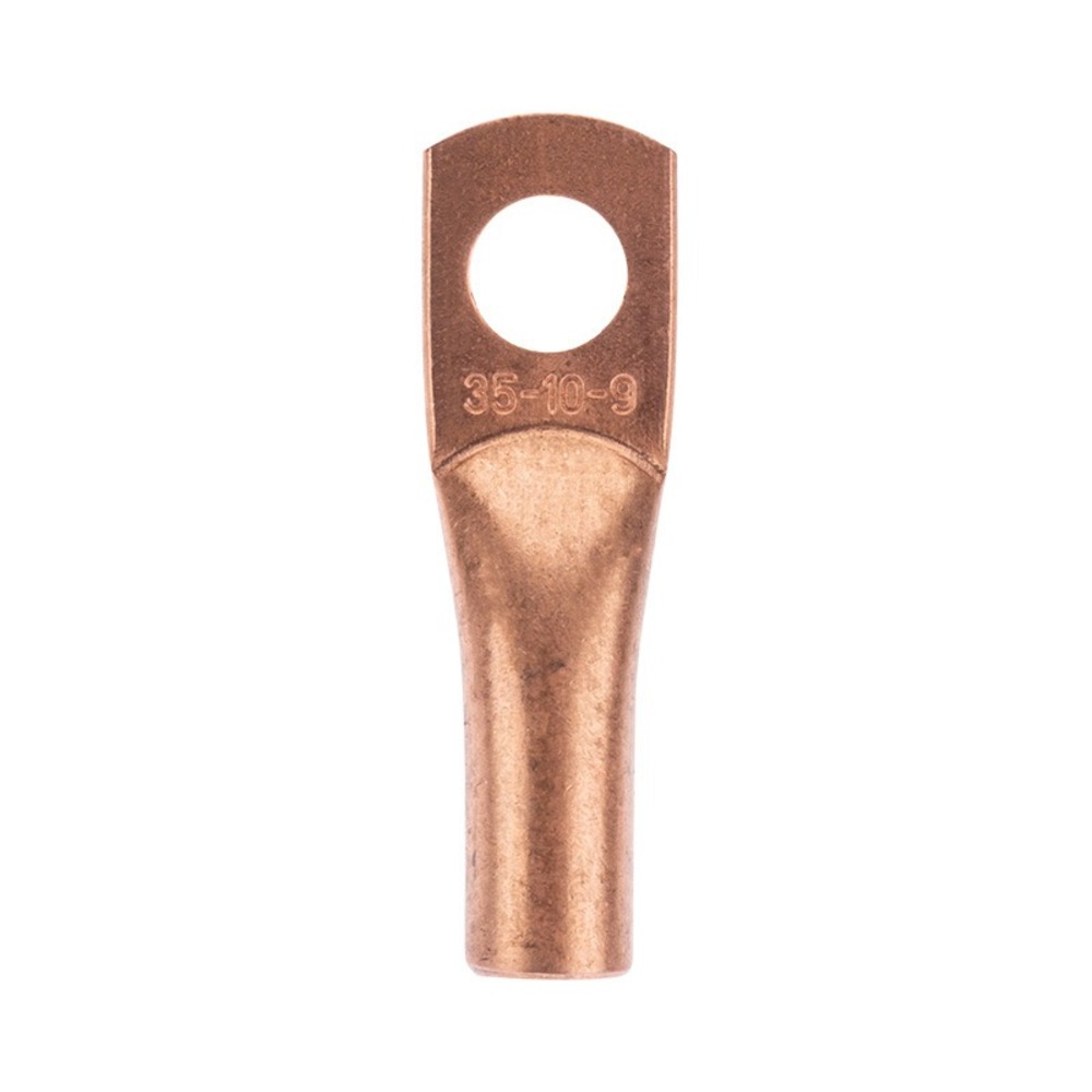 Наконечник медный Rexant 07-5317-2 ТМ 35-10-9 (35мм - 10мм) (в упак. 100 шт.)