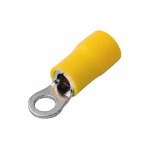 Наконечник кольцевой изолированный Rexant 08-0052 5.3 мм 4-6 мм (НКи 6.0-5/НКи5,5-5) желтый (в упак. 100 шт.)