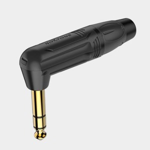 Разъем Jack (Stereo) Roxtone RJ3RP-BG (2шт.)