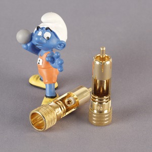 Разъем RCA (Комплект) Tchernov Cable RCA Plug Classic G (4 штуки)