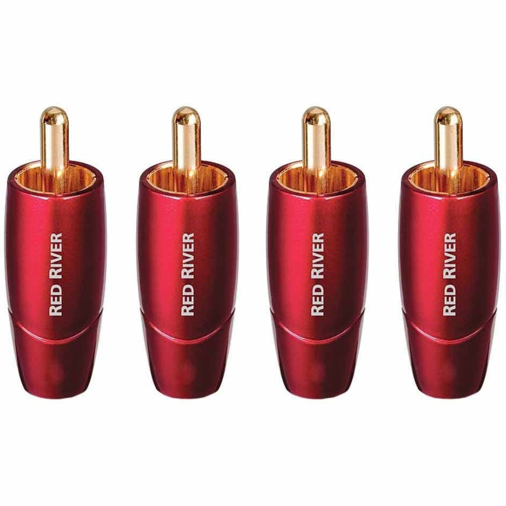 Разъем RCA (Комплект) Audioquest Red River RCA Field Connector (Set 4)