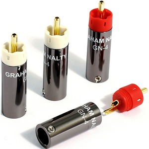 Разъем RCA (Комплект) Graham Nalty GN4-G Gold Plated RCA Plugs