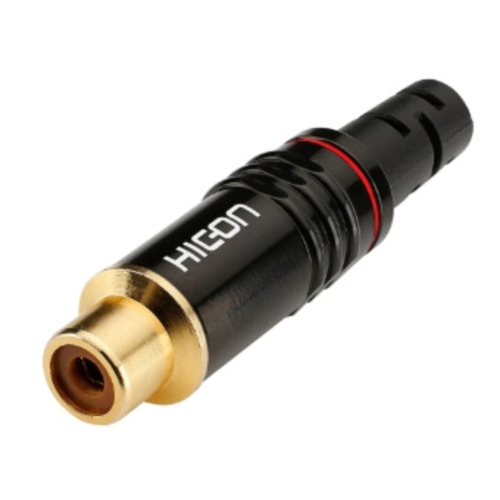 Разъем RCA (Мама) HIC-ON HI-CF06-RED