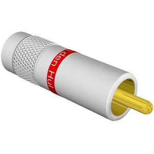 Разъем RCA (Папа) Van Den Hul C-7.3 White (Red)