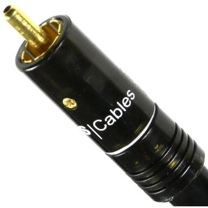 Разъем RCA (Папа) Atlas Cables Integra Hyper RCA Black Plug White