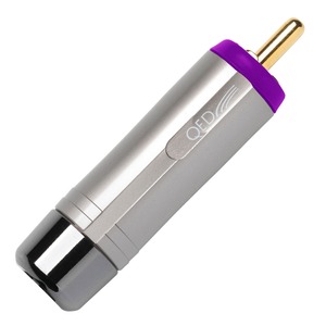 Разъем RCA (Папа) QED (QE3218) Reference Digiloc RCA Purple