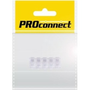 Разъем телефонный Rj-10 PROconnect 05-1001-9 4Р4С (5 штук)