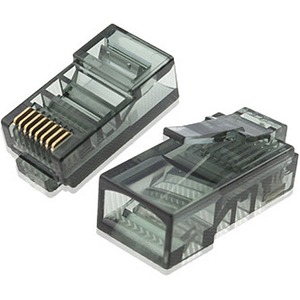 Разъем RJ45 Morelecs 8P8C-C5 Black