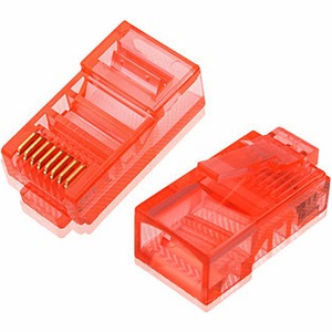 Разъем RJ45 Morelecs 8P8C-C5 Red