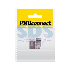 Разъем RJ45 PROconnect 05-1023-8 8Р8С CAT 5е с экраном (2 штуки)