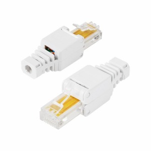 Разъем RJ45 Rexant 06-0083-A Разъем сетевой LAN на кабель, штекер 8Р8С (Rj-45), быстрозажимной, (1шт.)