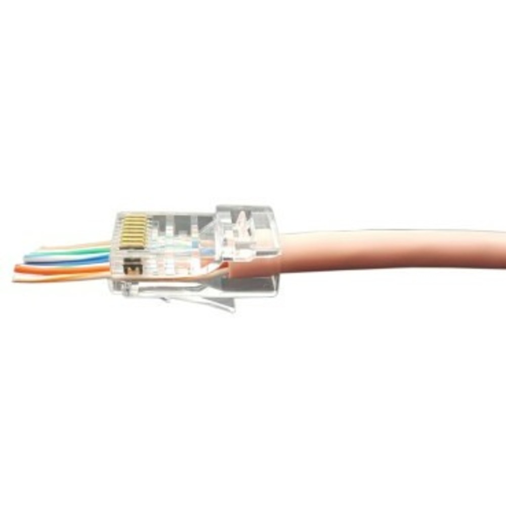 Разъем легкой оконцовки RJ-45 Hyperline PLEZ-8P8C-U-C5 (1шт)