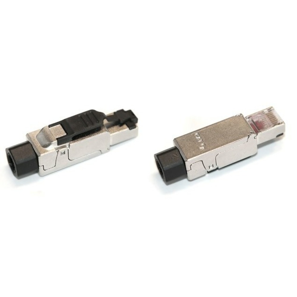 Разъем RJ-45, полевая заделка Hyperline PLUF-8P8C-S-C6-SH