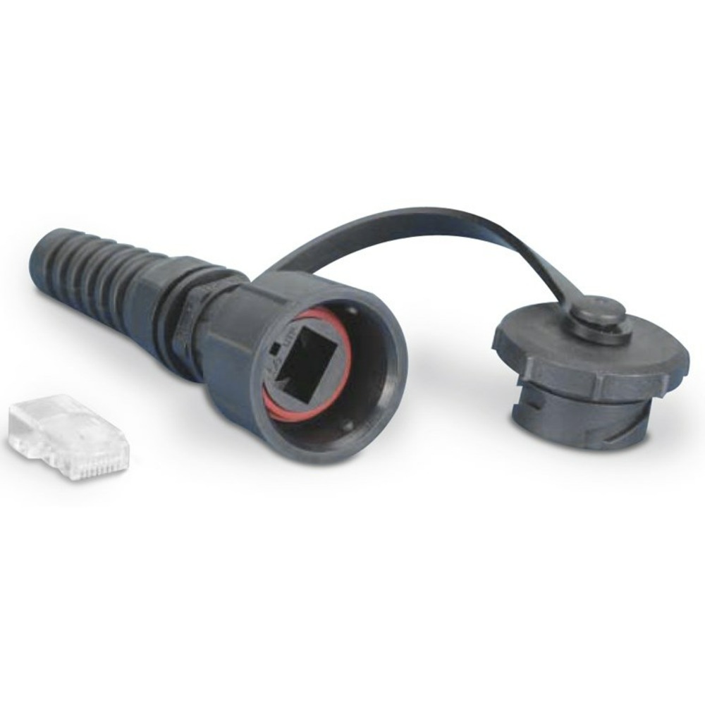 Промышленный разъем RJ-45 Hyperline PLUG-IE-8P8C-PV-C6