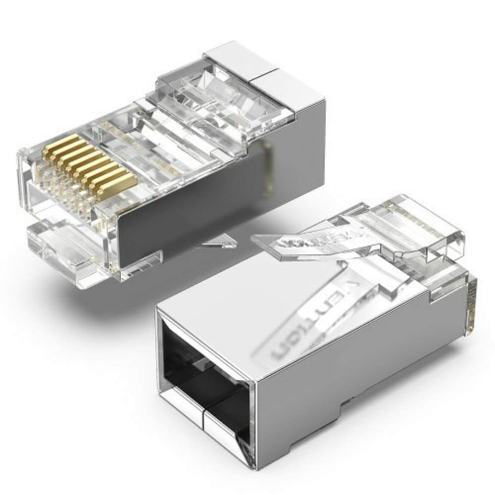 Разъем RJ45 Vention IDCR0-10 (10 шт)